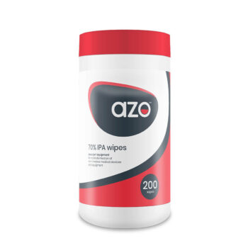 abw200 azowipes equipment wipe tub of 200 wipes