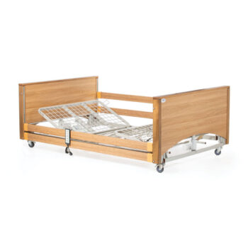 alt pbp oak lomond bariatric profiling bed 1200mm wide oak