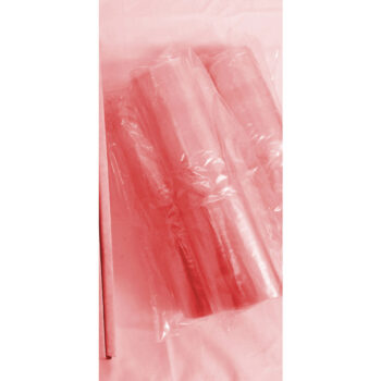 dissackr water soluble strip laundry bags red colour economy range v02