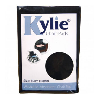kylcpbk kylie bedsheets and chairpads black chair pad