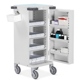 ptshsbla16 unit dosage trolleys tray system 16 la trays