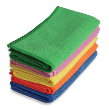 rsmfy exel microfibre cloths 4 colours