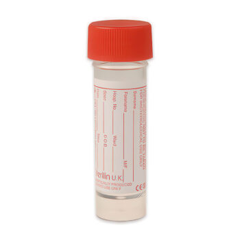 spba301 urine sample pot with boric acid single unit