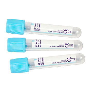 vacut363095 blood collection sodium citrate tube blue pack of 100 2.7ml